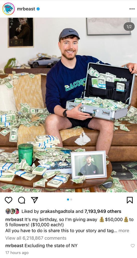 सामाजिक सञ्जालको भाइरल ५० हजार डलर काण्ड के हो ?