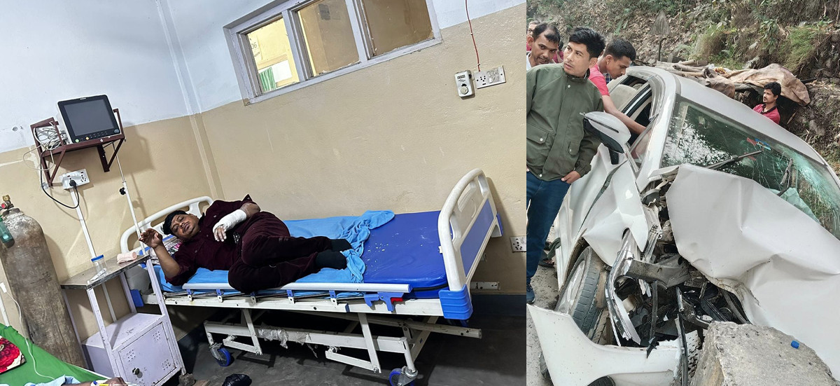 जनमत पार्टीका उपाध्यक्ष खान सवार कार दुर्घटना