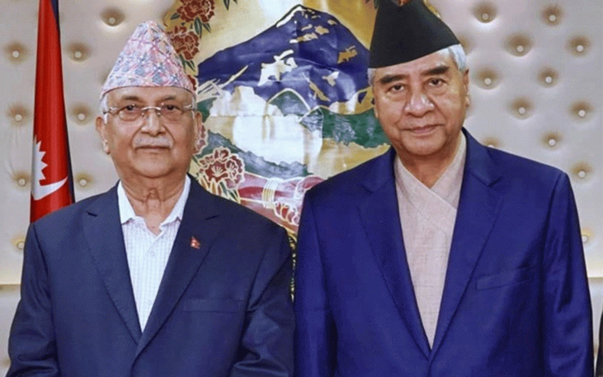 ओलीपछि देउवा पनि मध्यराति शीतल निवासमा