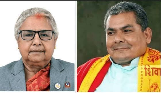 सिंहदरवारमा प्रधानमन्त्री कार्की र दुर्गा प्रसाईंबीच वार्ता हुँदै