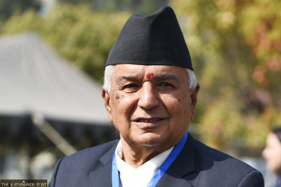 राष्ट्रपति पौडेलद्धारा होली पर्वको  शुभकामना