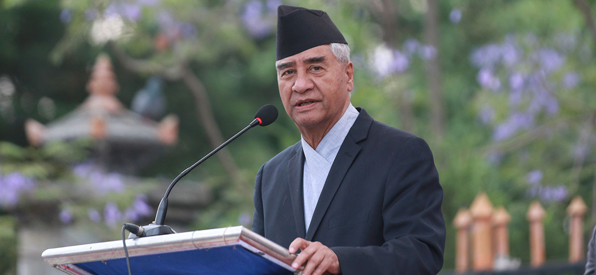 कांग्रेस सभापति देउवा भन्छन् , "बीपीको राजनीतिक मार्गमा हिँडिरहेका छौं "