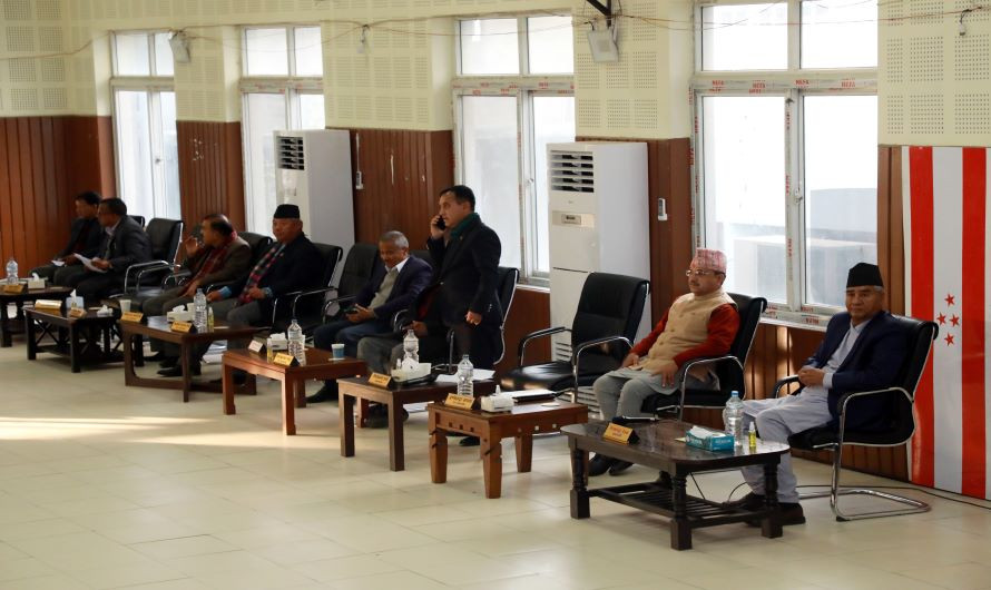 राष्ट्रिय सभा उम्मेदवार टुंग्याउन कांग्रेस कार्यसम्पादन समिति बैठक जारी