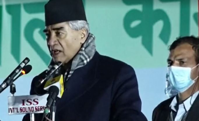 राष्ट्र एउटा संकटमा उभिएको छः सभापति देउवा
