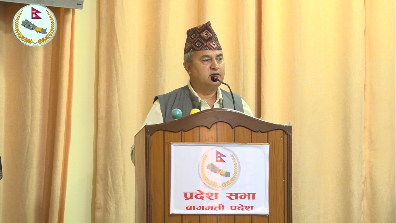 बागमती प्रदेशका मुख्यमन्त्री जम्कट्टेलद्वारा राजीनामा