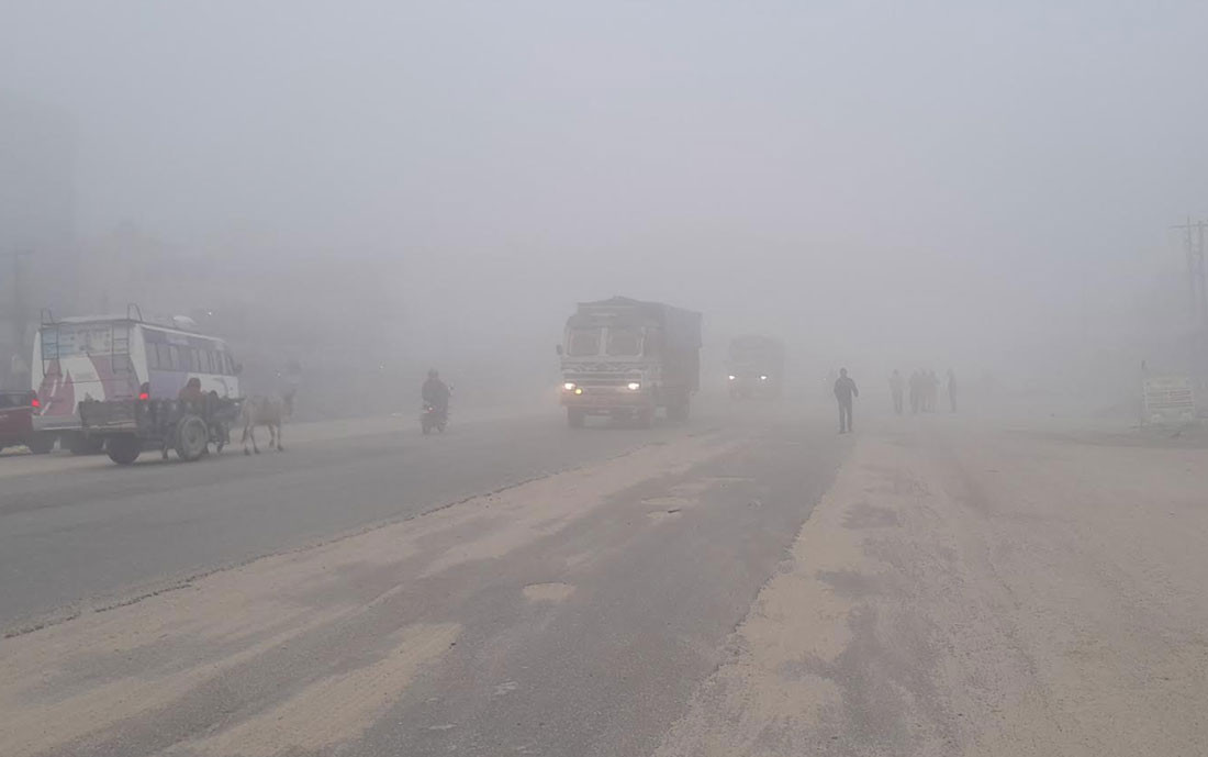 आजको मौसमः तराईमा हुस्सु र कुहिरो, पहाडमा सामान्यतया सफा रहने