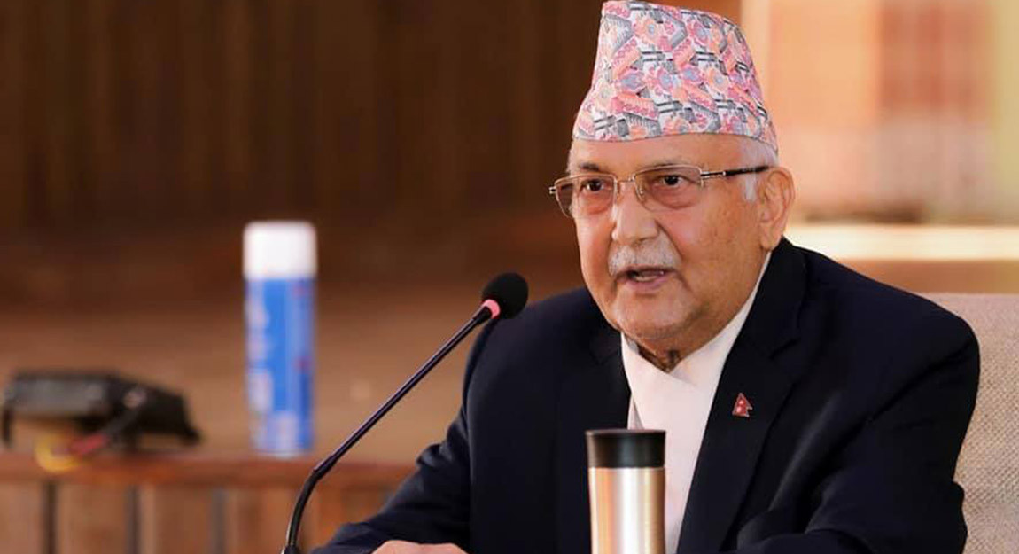 प्रधानमन्त्री ओलीद्धारा एसइईमा ग्रेड प्राप्त गरेका विद्यार्थीलाई बधाई ज्ञापन