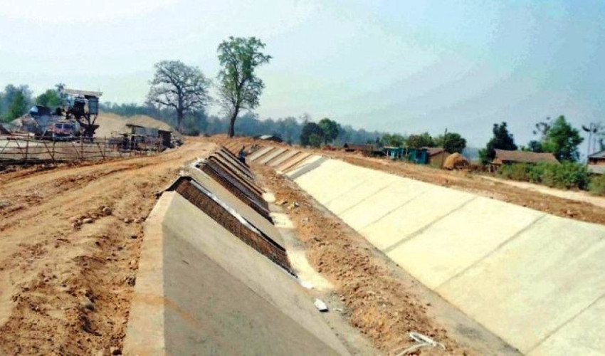 महाकाली सिँचाइ आयोजनाको प्रगति २७ प्रतिशतमा सीमित
