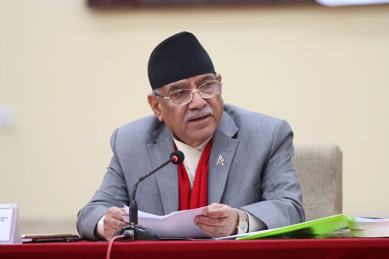 केपी शर्मा ओली झापा क्षेत्र नम्बर ५ बाट उम्मेदवार दिने विषय स्वाभाविक रहेको पुष्पकमल दाहालको भनाई