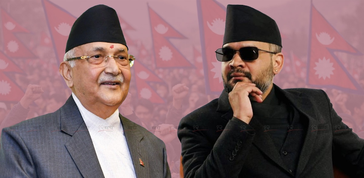 ओलीको स्टाटसमा बालेनको कमेन्ट- आफूलाई देश जलाउनेको रूपमा स्वीकारेकोमा ठिकै छ
