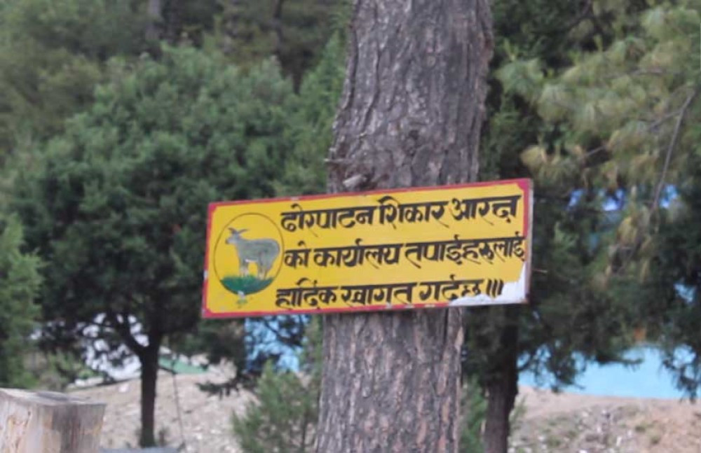 पर्यटकको रोजाइमा ढोरपाटन सिकार आरक्ष