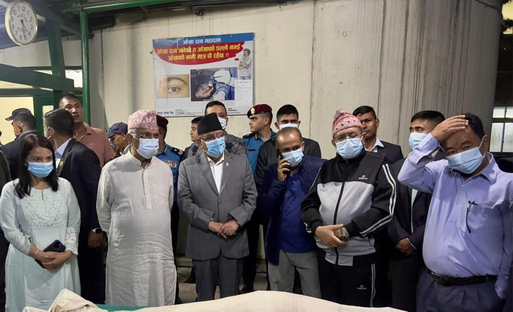 एमाले उपाध्यक्ष  सुवास नेम्वाङको निधन