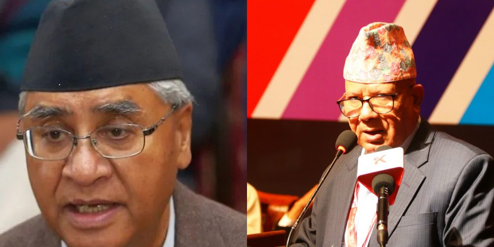 दुई मन्त्रीसहित नयाँ गठबन्धनमा आउन माधव नेपाललाई देउवाको प्रस्ताव