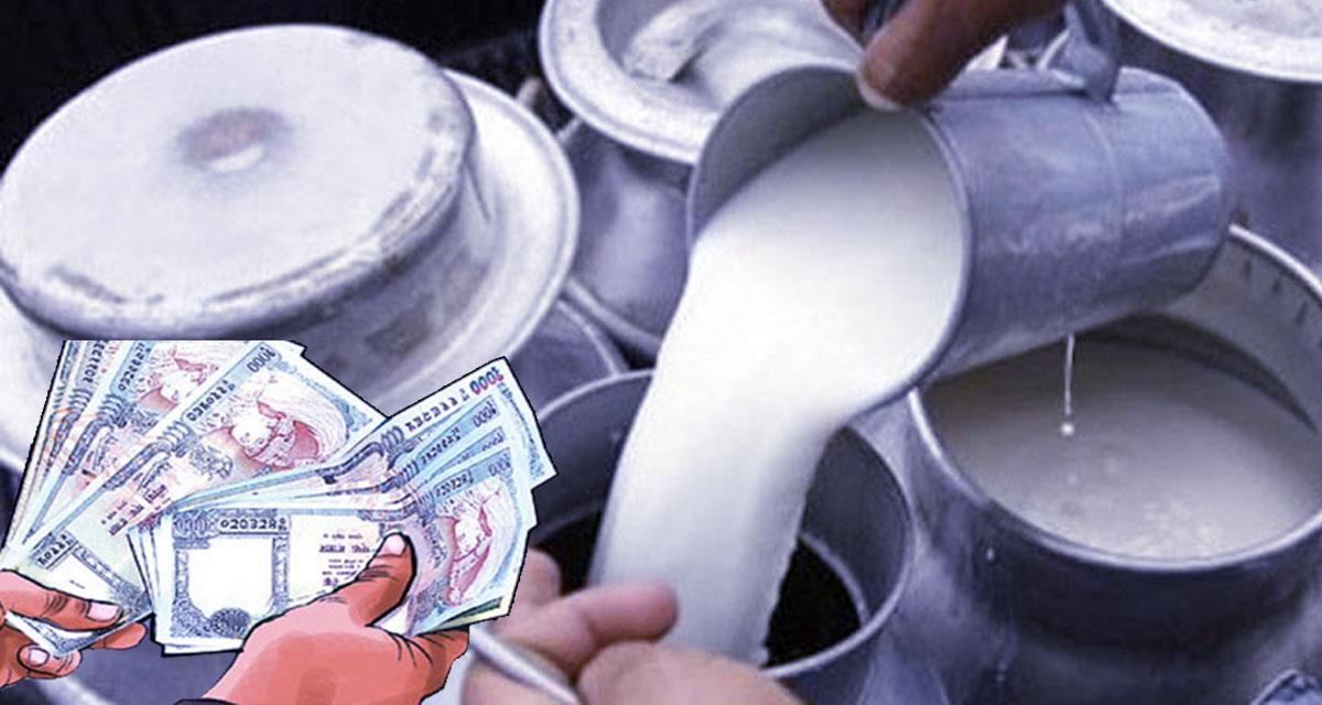दुग्ध उत्पादक कृषकलाई अनुदान