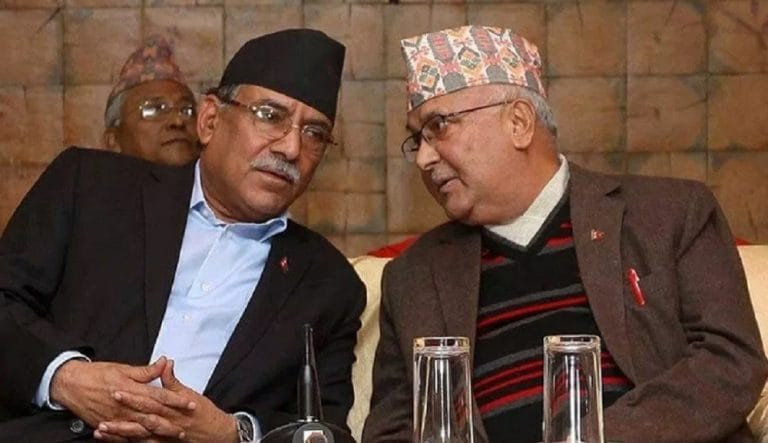 प्रचण्डले बोलाए माओवादी पदाधिकारी बैठक, एमालेका मन्त्रीहरूले आजै राजीनामा दिने