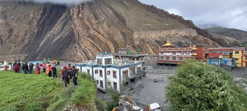 कागबेनीमा बाढीले पुर्‍याएको क्षतिको विवरण सङ्कलन सुरु