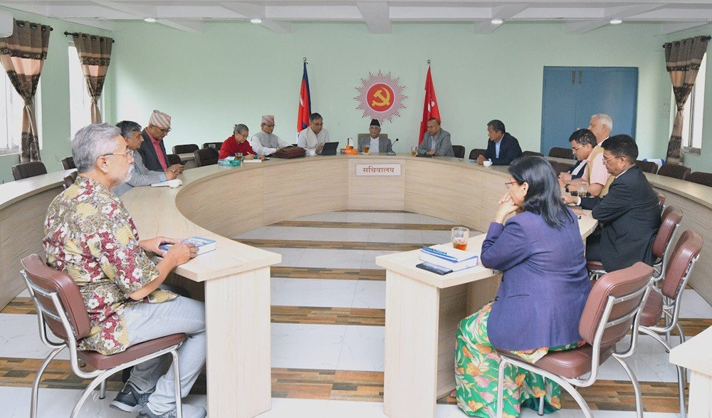 एमाले सचिवालय बैठक बस्दै, यी हुन् कार्यसूची
