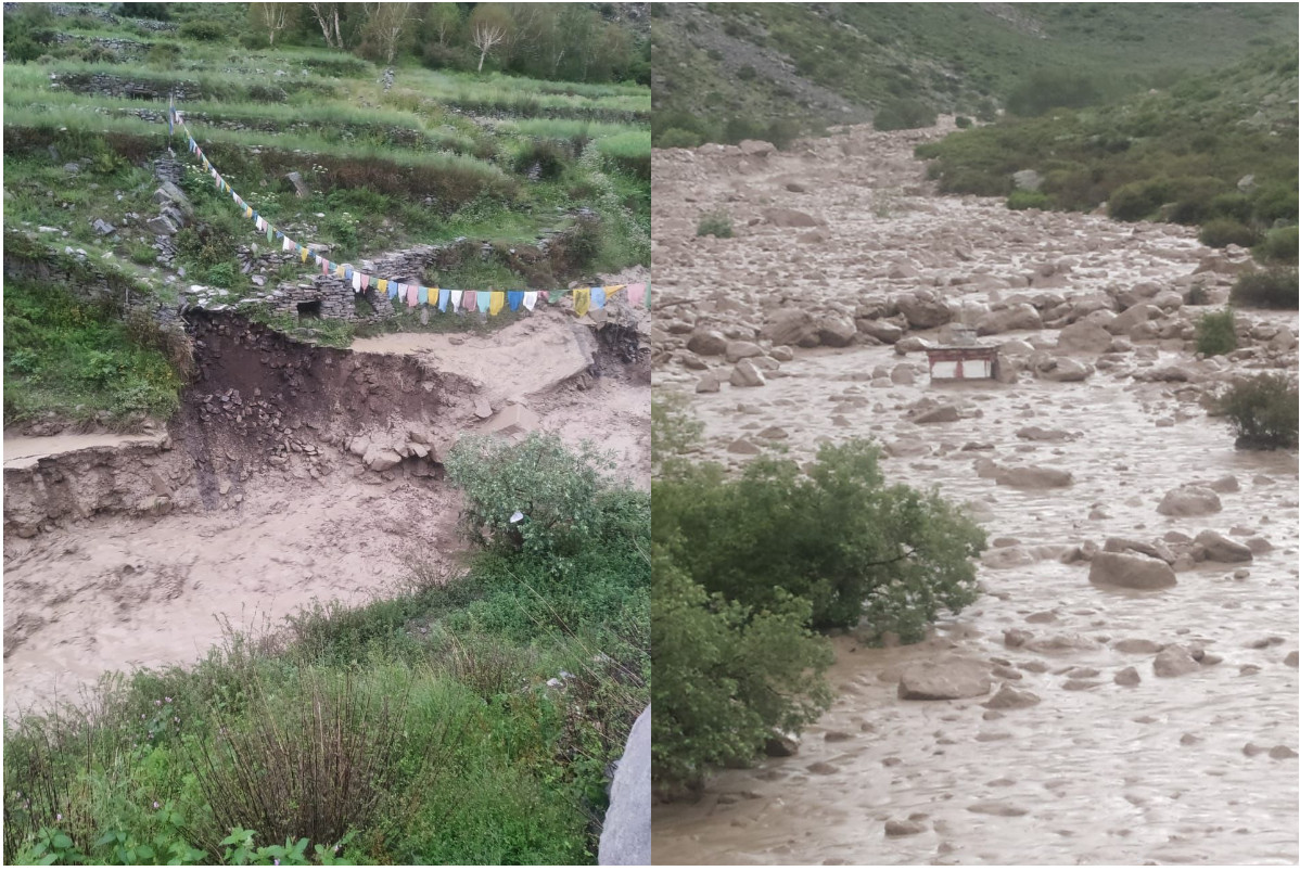 हुम्लाको नाम्खामा फेरि आयो भेलबाढी, हिमतालबाटै उत्पत्ति भएको आशंका