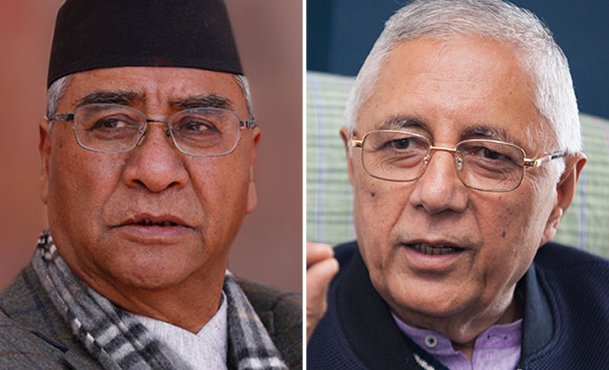 कांग्रेसका सभापति  देउवा र नेता डा.शेखर कोइराला बीच भेटवार्ता