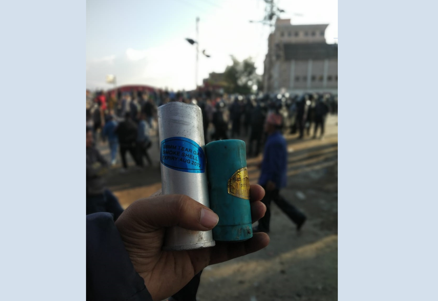 बल्खु प्रदर्शनमा प्रहरीले हानेको थियो म्याद सकिएको अश्रुग्यास