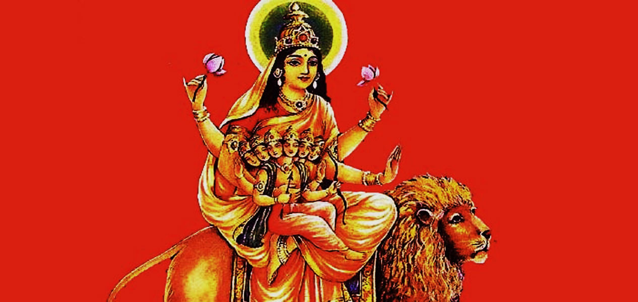 नवरात्रको पाँचौँ दिन स्कन्दमाताको विधिपूर्वक पूजा आराधना गरिँदै