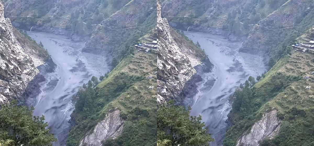 बुढीगण्डकी नदीमा बाढी आउने खबर समयमै थाहा पाउन नसकेको सरकारको भनाई