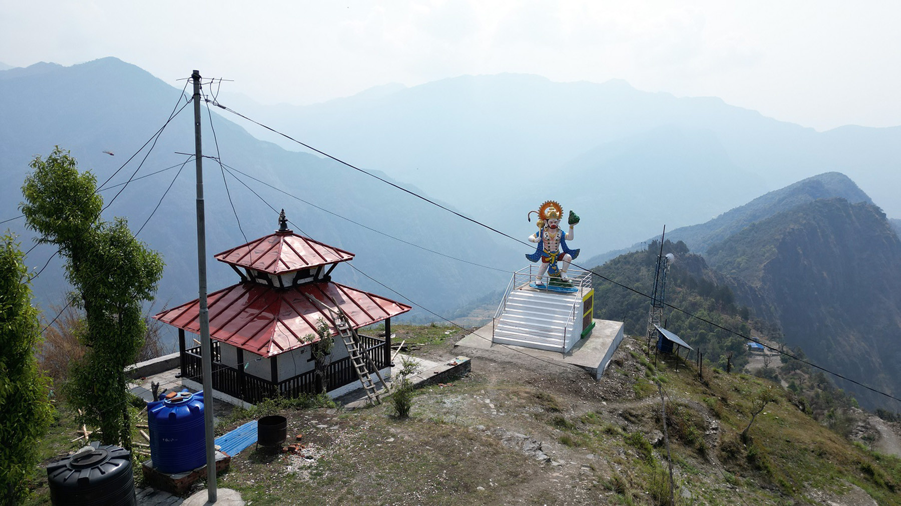 ताकमकोतमा हनुमानको मूर्ति