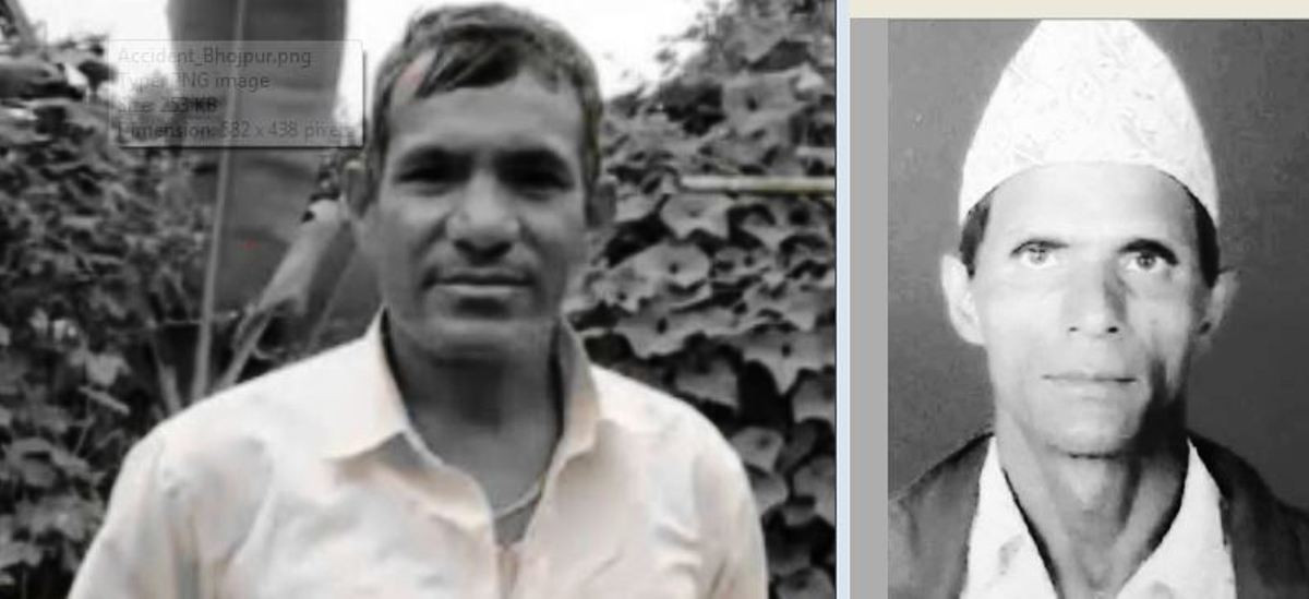भोजपुरमा ट्याक्टर दुर्घटना हुँदा वडा सदस्यसहित दुई जनाको मृत्यु