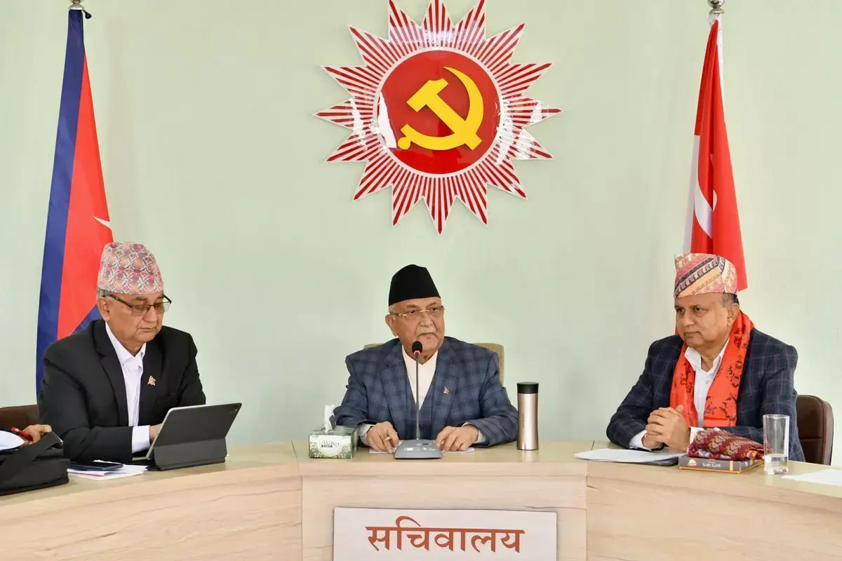 एमाले सचिवालय बैठक बस्दै, यस्ता छन् छलफलका एजेन्डा