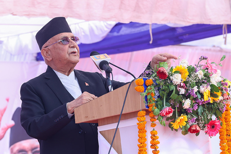 प्रधानमन्त्री ओली आज दमक जाँदै, कोशी प्रदेशस्तरीय जागरण सभालाई सम्बोधन गर्ने