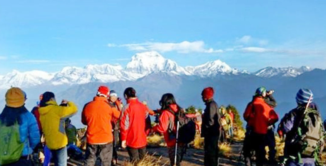 सात महिनामा २१ प्रतिशतले बढे विदेशी पर्यटक