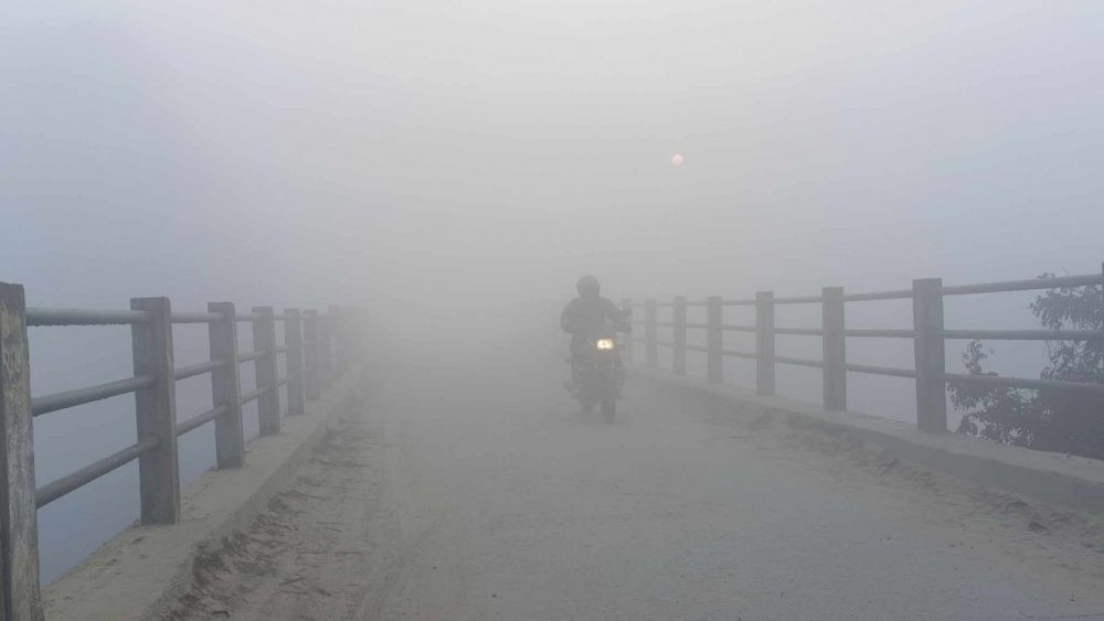 आजको मौसम :तराईका केही स्थानमा हल्का हुस्सु