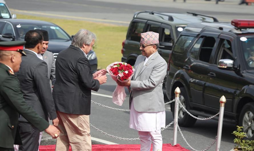 राष्ट्रसंघका महासचिव गुटेरेस फर्किए