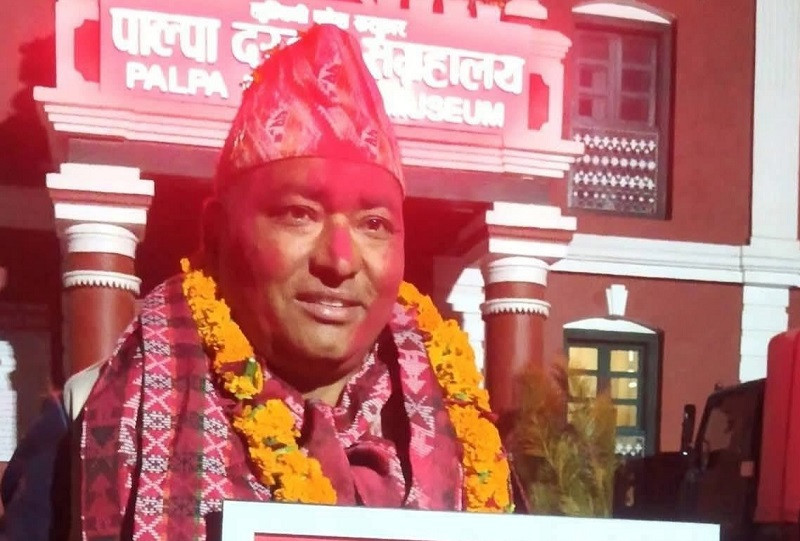 पाल्पा–२ मा रास्वपाका डा. माधवबहादुर थापा प्रतिनिधिसभा सदस्यमा विजयी