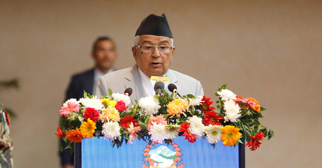 तिहारले सद्भाव र समृद्धिको भावना अभिवृद्धि गर्छ : राष्ट्रपति पौडेल