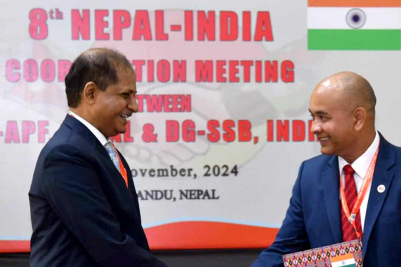 नेपाल-भारत सीमा सुरक्षा बैठक : सीमापार अपराध नियन्त्रणमा मिलेर काम गर्ने सहमति