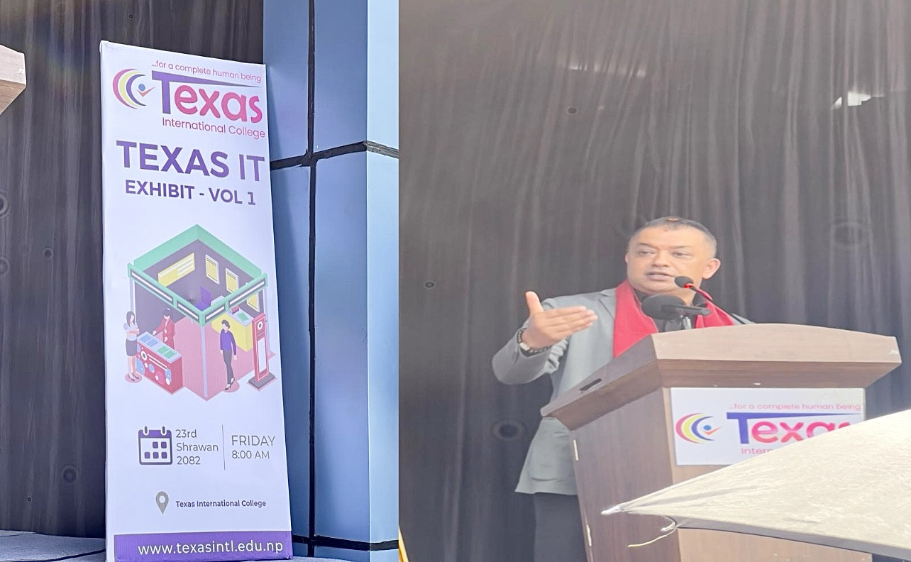 टेक्सास इन्टरनेशनल कलेजद्वारा “Texas IoT Exhibit - Vol 1” सम्पन्न