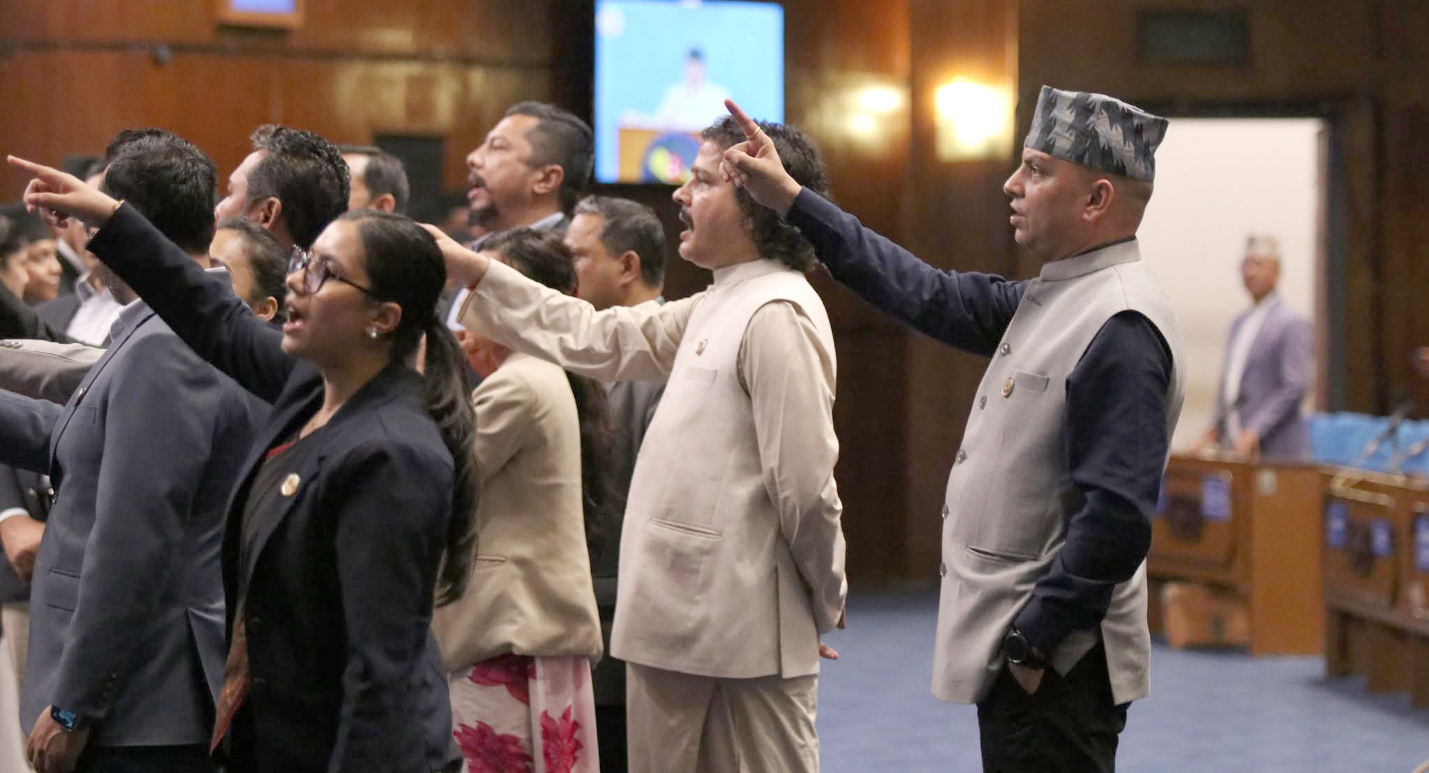 रास्वपा र राप्रपाले आज पनि संसद् बहिष्कार गरे