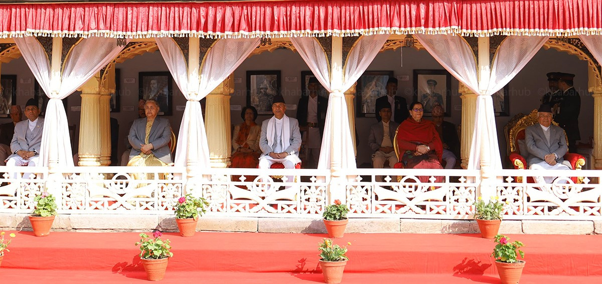 हनुमानढोका दरबारमा वसन्त श्रवण