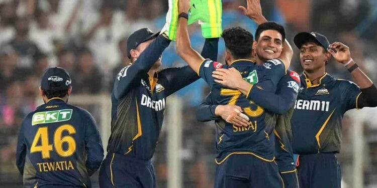 आईपीएल क्रिकेटमा गुजरातले दिल्लीलाई हरायो