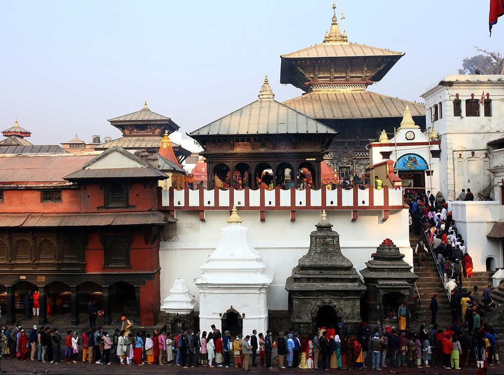 महाशिवरात्रिका लागि साधुसन्तलाई आजदेखि पशुपति क्षेत्रमा औपचारिक रुपमा प्रवेश गराउदै