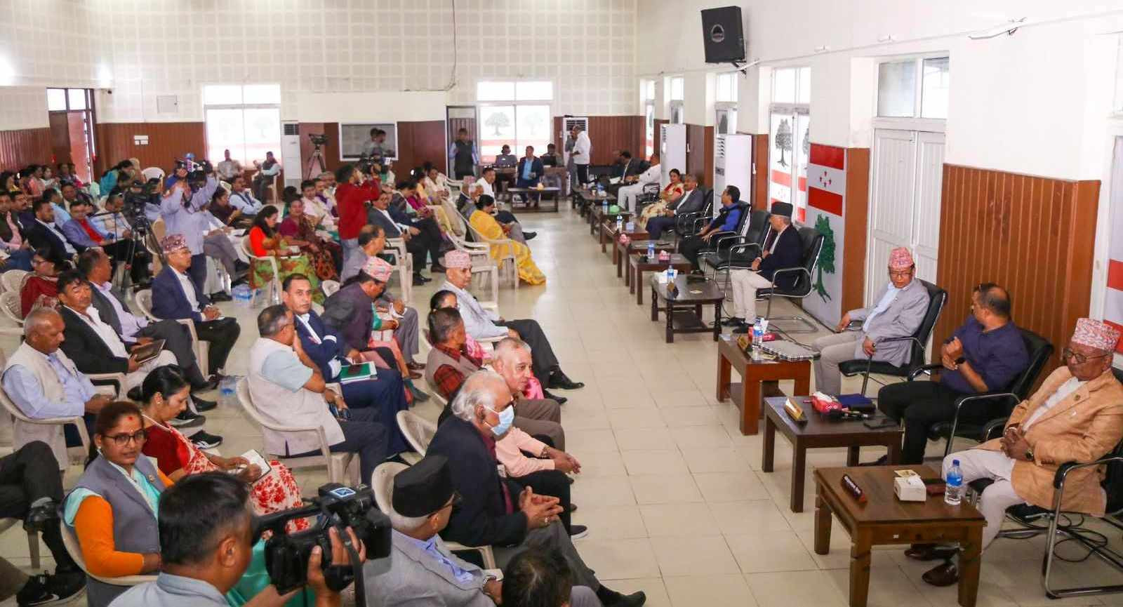 कांग्रेसको केन्द्रीय समिति बैठक बस्दै : मुल एजेन्डा पार्टीको महाधिवेशन