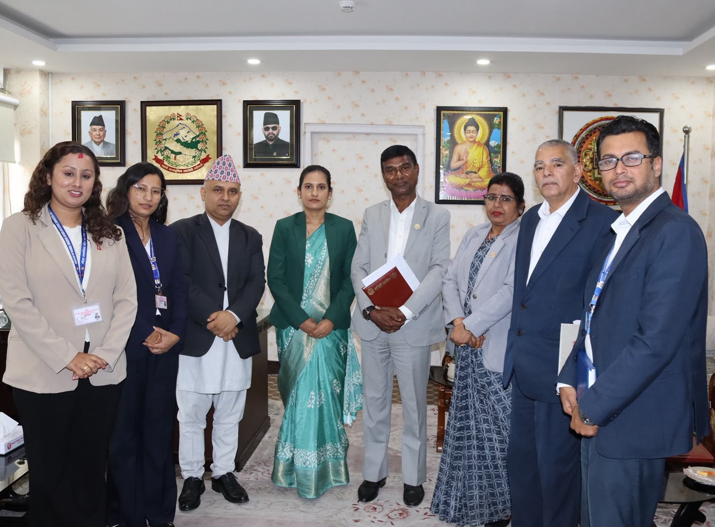 दाइजो प्रथा अन्त्यका लागि मधेशबाट राष्ट्रिय अभियानको विषयमा मन्त्री सिता बादी र मधेसी आयोगबीच छलफल