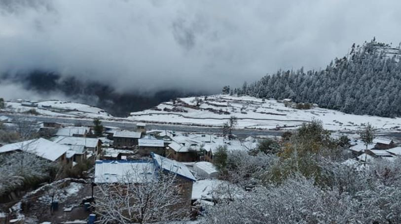देशका केही ठाउँमा हिमपातको सम्भावना