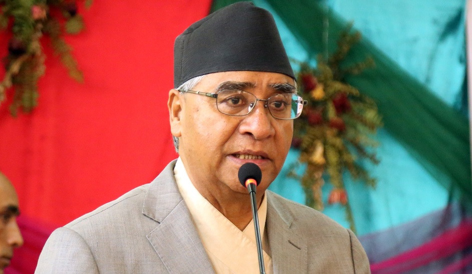 आफू पार्टी विभाजनको विपक्षमा रहेको देउवाको भनाइ