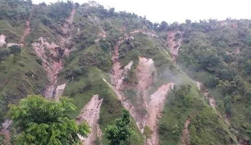 गुल्मीमा पहिरोको कारण ४ जनाको मृत्यु, २ घाइते