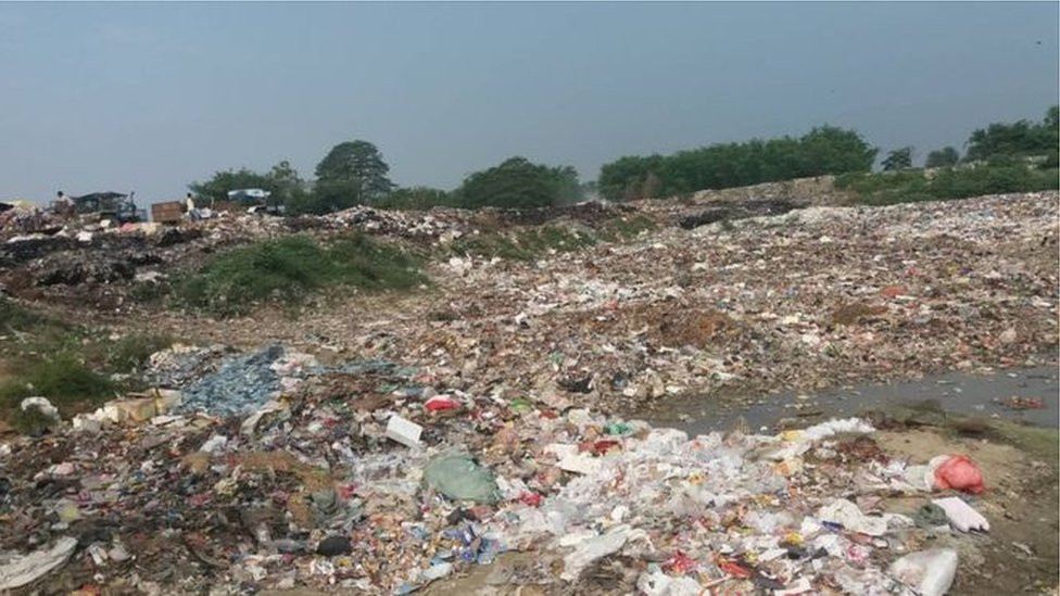 नियमित रूपमा पानी परेका कारण काठमाण्डौ उपत्यकाको फोहर अन्तिम व्यवस्थापनमा समस्या