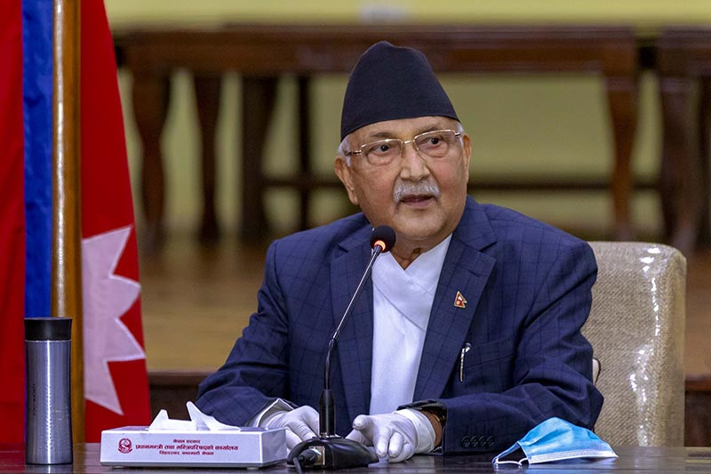 जनतामा नेता र राजनीतिप्रति वितृष्णा बढेको  प्रधानमन्त्री ओलीको भनाइ