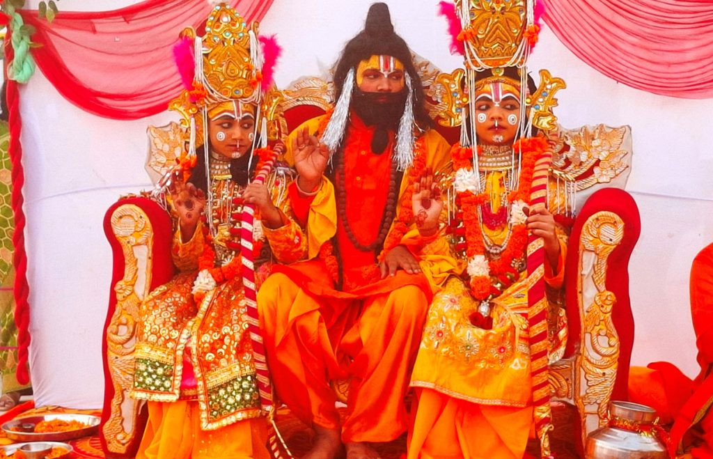 विवाह पञ्चमी महोत्सव अन्तर्गत आज फूलवारी लिला गरिँदै