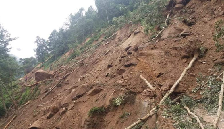 रामेछापमा पहिरोमा परी दुईजनाको मृत्यु